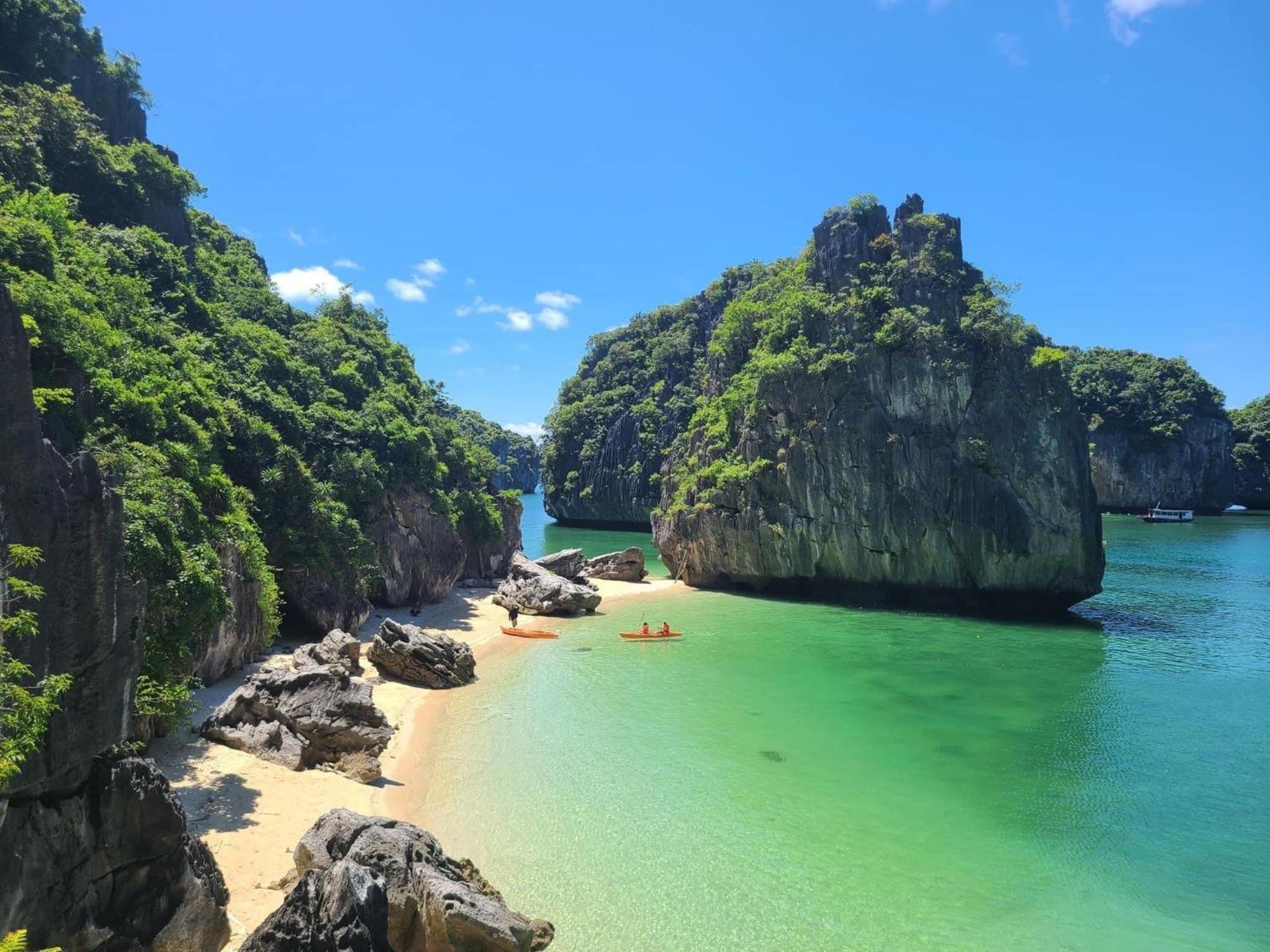 Maison Cat Ba Bay View Villa Chan Chau المظهر الخارجي الصورة