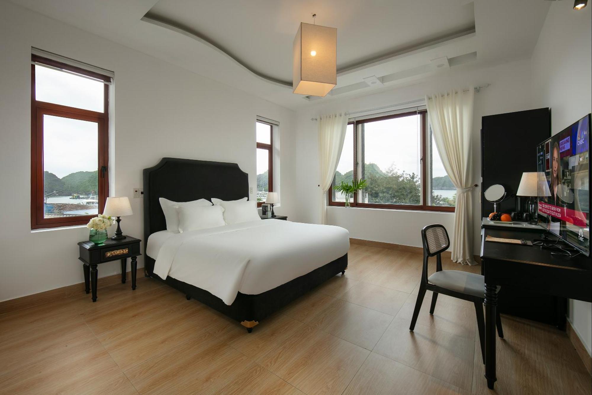 Maison Cat Ba Bay View Villa Chan Chau المظهر الخارجي الصورة